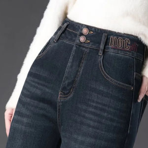 High Waist Loose Wide Leg Jeans Womens Spring Autumn New Retro Versatile Straight Tube Flared Long Pants Casual Wear