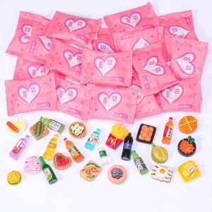 /Random Style Bag Miniature Food Toy Mini Model Toys Simulation Supermarket Snacks Drinks Wine Bottles Jewelry Small Ornaments