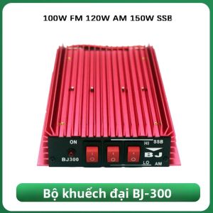 Mạch Khuếch Đại Công Suất Mini Baojie BJ-300 Plus 100W FM 120W AM 150W SSB 3-30MHz Cho Máy Bộ Đàm CB 12-14V Công Suất Cao Dùng Cho Xe Hơi
