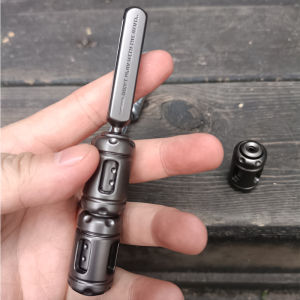 Handheld EDC fidget spinner handheld spinning top adult stress-relieving toy metal accessory gift.