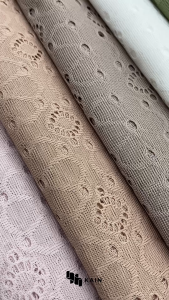 Kain Rollan Brokat Brukat Lux Lace Cord Kain Kebaya Magnolia 1 rol ± 50 yard
