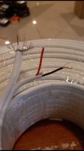 100 Meter Kabel CCTV RG59 Plus Power 100 Meter 100M Warna Putih