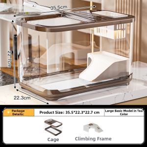 MLZH | Decorative Aquarium Transparent Covered 1 Unit