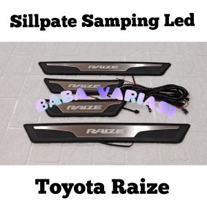 DOOR SILL PLATE LED SILLPATE SAMPING ROCKY RAIZE LAMPU