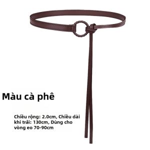 JIFANPAUL | Dây Nịt Đỏ Thiết Kế Mịn Không Lỗ