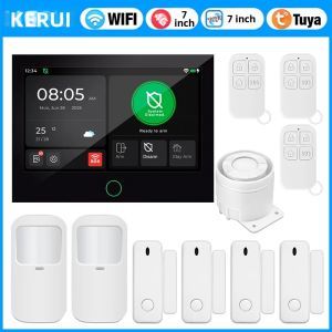 KERUI | Hệ Thống Báo Động An Ninh WiFi 4G KERUI G70 Với Màn Hình Cảm Ứng IPS 7 Inch Bảng Điều Khiển Báo Động Tại Nhà Điều Khiển Thông Minh Tuya Phát Hiện Kẻ Trộm Chống Trộm