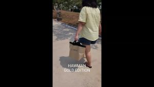 Tas Wanita Waterproof Totebag Hawman Gold Edition