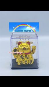 Wave Hand Cat Maneki Neko Lucky Cat Solar Waving Cats Good Luck For Car Decorations New Year #881