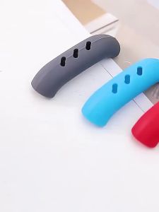 1 Pair Silicone Heat Insulation Pot Handle Cover Anti Slip Pot Clip Holder For Steamer Casserole Pan Kitchen Protective Gadget