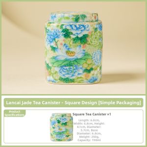 SHUANGYU | Ceramic Tea Caddy Sealed Airtight
