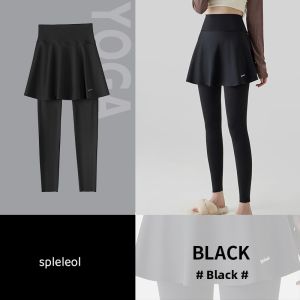 miiow | Cat Lady Shark Bite Yoga Pants Womens High Waist Fitness Shorts Outerwear Safety Gymwear Mini Skirt Design Summer New Arrival