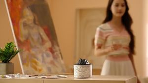 Flame Air Humidifier Aroma Diffuser 7 Colorful Led Light Jellyfish Smoke Ring Essential Oil Aromatherapy Volcano Diffuser