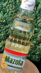 Mazola Canola Oil Lemak Tambahan Mpasi Minyak Kanola Premium Canola Oi Kemasan 450ml