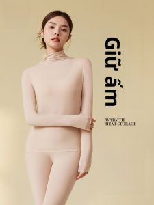 MiiOW | Bộ đồ lót giữ nhiệt cho nữ MiiOW 2025 Quần lót mùa thu ấm áp Quần dài bó sát Quần áo lót mùa thu Quần áo lót mùa đông