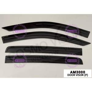 Ford Ranger T9 2022 - 2025 Door Visor Mugen Window Vent Deflectors Accessories (MADE IN MALAYSIA)