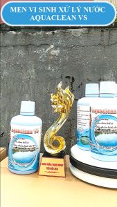 AQUACLEAN: Xử Lý Tảo Làm Trong Nước Ngăn Nhiễm Bệnh Cho Tôm Cá - Chai 1 lít
