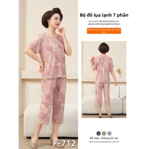 JIFANPAUL | Bộ Quần Áo Thoáng Mát Cho Phụ Nữ Già
