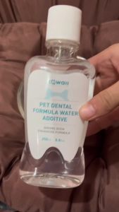 KAWAII Pet Dental Water Additive 250 ml for Dogs and Cats Remove Tartar Clean Wipes Mouth Cleaning Care Pet Fresh Breath & Healthy Gums