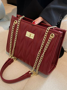 Wedding Special Red Tote Bag Womens Crossbody Purse for Collecting Gifts Soft PU Leather Casual Fashion Small Size