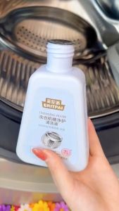 [No need to soak bactericidal rate of 99.9% sweep dirt deep cleaning] Washing machine cleaner 260ml descaling degerming Mite control Eco-Friendly Deodorizer Deep cleaning machine cleaner Washing machine sink cleaner Deep laundry detergent