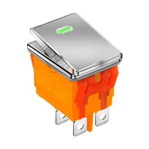 LANBOO | Waterproof Metal Toggle Self-locking Switch 28x22mm