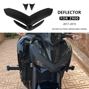 Suitable for Kawasaki Z900 2017 2018 2019 front fairing aerodynamic winglet front beak nose cone extension cover extender summer