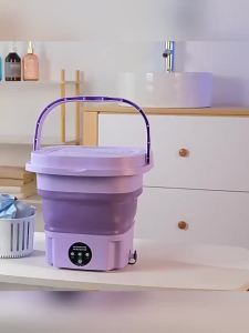 Shoe Washing Machine  Washing Machine With Spin Dry Portable Washing Machine Lightweight Travel Laundry Foldable Easy Storage Space Saving 小型洗衣机