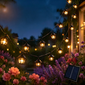Others | Halloween solar hexagonal palace lights For Outdoor string lawn lights waterproof holiday decoration lights garden lights