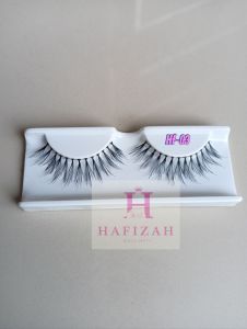 Bulu Mata Natural Hf-03 isi 1 Pasang Ecer Gratis Tutup Mika