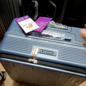 Vali TRAVELKING808 kéo du lịch doanh nhân TRAVELKING808 khung nhôm khóa sâp chính hãng - VALIKING