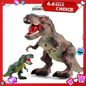 Dinosaur Toys for Kids 3+ Electric Audiovisual Dinosaur Model Electronic Walking Robot Dinosaur Toy Not Include Battery