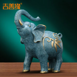 Ji Shanyuan | Fortune Summoning Copper Elephant Figurine