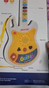 Mainan Anak Gitar Musik + Mic Suara Guitar - Mainan Guitar Musik Microphone