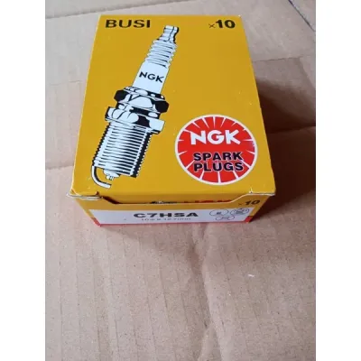 Busi 10pcs C7HSA NGK Honda Grand - Supra - Yamaha Mio Jupiter pala PUTIH grosir termurah