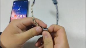 2 in 1 USB 3.0 OTG Data Cable17CM Nylon Braid Wire Adapter for Cellphone Samsung/Xiaomi/Huawei&PCU Disk Card Reader