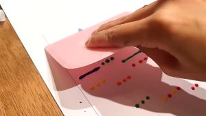 DIY Set Rainbow Scratch Painting Postcard Gift School Coloring Art Toys