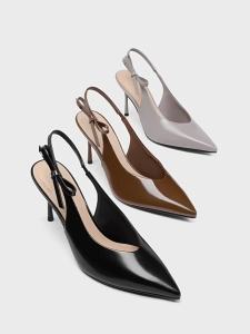 Charles & Keith | Pointed Toe Bow Heels