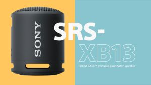 Sony SRS-XB13 ซับวูฟเฟอร์กันน้ําลําโพงไร้สายแบบพกพาไมโครโฟนในตัว 16 ชั่วโมงของแบตเตอรี่ Sony Wireless Bluetooth Speaker Hifi Bass แฮนด์ฟรีโทรคุณภาพเสียงที่ดี