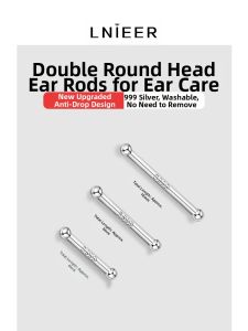 Lnieer | Ear Hole Nourishing Sleep-friendly Non-removable Dropping-proof Blockage-preventing Earrings