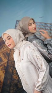 [NEW!] Tazbiya - MUSLIMWEAR GAMIS MOTIF YUSRINA SERAFINA SERIES