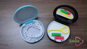 CÓ GƯƠNG - Hộp Đựng Khay Niềng Răng Trong Suốt Invisalign Zenyum Leetray... Hộp đựng máng tẩy Hộp Đựng Máng Chỉnh Nha