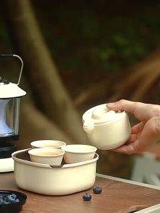 ชุดกาชงชา แบบพกพา ชุดกาน้ำชาขนาดเล็ก Portable tea set