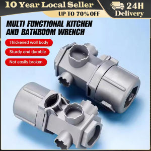 16-in-1 Multi-Functional Wrench Set for Faucet Repair In Kitchen and Bathroom with Aerator and Valve Core Replacement