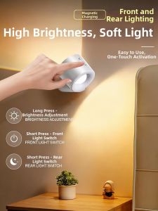 Xlys | Charging Wireless Remote Control LED Wall Lamp for Home Bedside Reading
