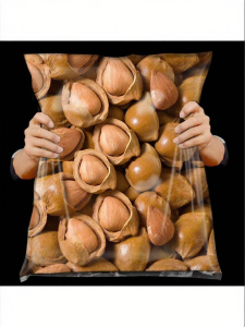 Hand-peeled Opened Shelled Roasted Large Original Flavor Almonds