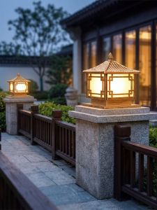 VINCAN | Popular Outdoor Solar Pillar Lights For Gate