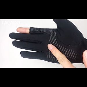 Găng Tay Chống Nắng Nam Nữ Dài Tay Xỏ Hở Ngón Chống Tia Uv Mùa Hè Có Vân Chống Trượt Sport Gt01