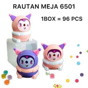 Rautan Pensil Kuromi Meja Putar 6501