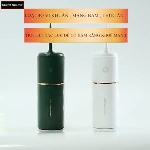 Máy Tăm Nước Máy tăm nước cầm tay Oral Irrigator - Máy phun tia vệ sinh răng miệng cực sạch công nghệ Châu Âu 3 chế độ phun bảo hành 12 tháng