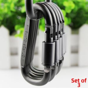 OKOutdoor | Tactical D-shaped Secure Locking Carabiner for Mountaineering
